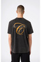 Icons Wash Crewneck T-Shirt Black Men's T-Shirt - 221576-Kk001 - 2