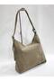 Women's Suede Shoulder Bag - with Belt - 6