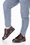 Genuine Leather Inside and Out Daily Comfortable Shoes Mals.352 Brown - 4
