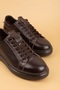 Genuine Leather Inside and Out Daily Comfortable Shoes Mals.352 Brown - 6