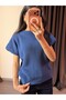 Women's Half Fisherman Shoulder Pad Piece Sweater - 5
