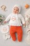 Newborn Baby Girl Combed Cotton Lace Trim 5-Pack Hospital Discharge - 3