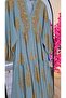 Modest viscose dress – modern pattern, lightweight fabric - 5