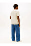 Tjm Normal Cut Embroidered Men's White T-Shirt Dm0Dm22667Ybh - 4