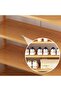 OneDcor 5 Tier Bamboo Shoe Rack - Tall, Space-Saving Horizontal Shoe Organizer - 4