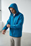 Hooded Sweatshirt 2 Thread Zippered - 4