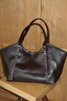 Women's Buckle Detailed Zippered Shoulder Bag Riva - 6