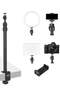 MT-49 Tabletop Light Stand Clip with 1 / 4-inch Screw for Cameras LED Video Light and Ring Light