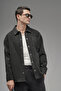 Trend Biz Regular Fit Plush Shirt with Snap Closure - 3