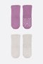 2 Pairs of Organic Cotton Baby Socks Girl Anti-Slip Stitch-Free Towel Socks for Girls and Boys (Gkurus - 3