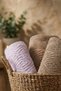 4-Piece Luxury Bath Towel Set Velvet Textured Soft 2 Bath Towels 2 Hand and Face Towels Turkish Bath Set - 2