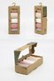 5 Pairs of Organic Cotton Baby Socks Basic Stitch-Free Combed Cotton Boxed for Girls and Boys (Powder) - 3