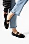 Rabbit Fur Zra Model Soft Women's Ballerinas - 2