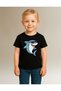 Cool Shark with Sunglasses Cool Shark Short Sleeve Printed Unisex Kids T-Shirt (4-13 Years) - 3