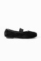 Rabbit Fur Zra Model Soft Women's Ballerinas - 4
