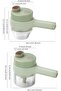 4 in 1 Handheld Electric Vegetable Cutter Set - 6