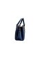 Stylish Bag with Multiple Compartments, Hand-Hold Design and Long Strap, Dark Blue - 2