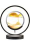 Moving Sand Art Picture, with LED Light, 3D Deep Sea Motion Display Table Lamp, for Home Office Desk