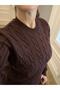 KNITTED PATTERNED KNITWEAR SWEATER - 5