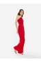 Women Crystal Trim One-Shoulder Jumpsuit - 3
