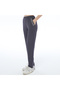 Women's Black Color Pocket Stone Printed Front Seam Trousers (with Plus Size Option) - 6
