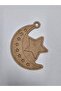 10 Pieces Wooden Ramadan Figure Painting Design B School DIY Activity Activity Art 15 cm
