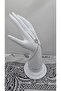 Stainless Steel Silver Color Wind Rose Themed Zircon Stone Shahmeran - 5