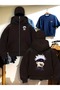 Snow Masked Ninja Unisex Sweatshirt Cardigan 2Strands Thick Fleece