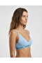 - Soft Blue Women's Bralette Blue - 4