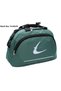 Two-Compartment Long Strap Large Green Unisex Travel Fitness and Sports Bag