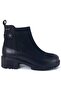1950811K Women's Genuine Leather Thick Sole Heeled Boots