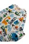 Boy's Cotton Two Yarns Sh Fleece-Lined White Color Animal Pattern Pajamas Set - 5