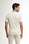 Men's 75% Merino Wool Warm Anti-Sweat Anti-Skin Short Sleeve Undershirt - 4
