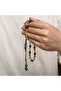 Silver Kazaz Tasseled Tight Amber Rosary - 4