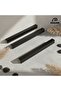 Leta handle luxury country kitchen furniture cabinet drawer handle black 224 mm