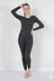 |   Women's Winter Thermal Underwear Set Cotton Anthracite Color