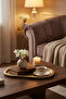 2 Pieces Baton Gold Color Metal Presentation Tray, Gold Color Serving Tray, Presentation Stand - 6
