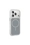 iPhone 17 Pro Compatible Case Iconic Hard Silicone Cover with Metal Button Design - Orange - T39874 - 4