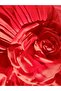 Slit Satin Strapless Dress with Rose Detail - 4