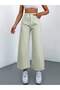 Mint Green High Waist Wide Leg Pants - 2