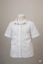 Stylish Girl's School Shirt with Lace Embroidery - 2