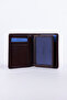 Petale Genuine Calf Leather Brown Men's Wallet with Special Gift Box 14 Compartments Vertical Card Holder - 3