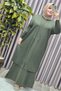 Women's Clothing Large Size 1 Cold Knitwear Vest Set Corded Fabric Double Suit with Dress - 9