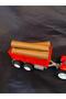 Toy Log Set-5 Pieces Realistic Wood and Log Accessory-Tractor and Truck Trailer Load Plastic - 2
