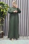 Women's Clothing Large Size 1 Cold Knitwear Vest Set Corded Fabric Double Suit with Dress - 5