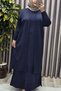 Women's Clothing Large Size 1 Cold Knitwear Vest Set Corded Fabric Double Suit with Dress - 7