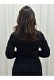 Black Buttoned Knitwear Blouse - 4