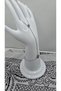 Stainless Steel Silver Color Hand-Themed Zircon Stone Shahmeran - 6