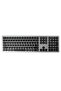 110 keys wireless keyboard for laptop Aluminum alloy High sensitive wireless keyboard - 5