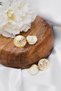 Vip Plate Stone Earrings Half Ball Steel Tip Metal Earrings 3.5cm - 7